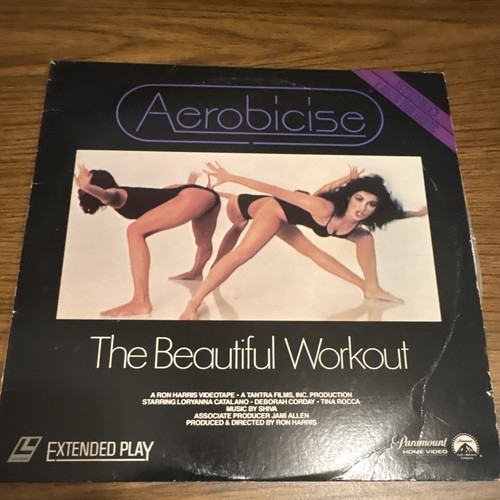 VINTAGE AEROBICISE: The Beautiful Workout Laserdisc LD VHTF RARE