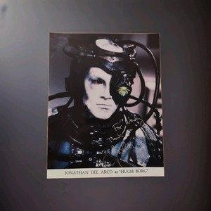 Star Trek Jonathan Del Arco As Hugh Borg Autographed Signed Photo. Vintage TNG
