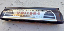 Vintage Unitone chromatic harmonica All American Series by Harmonica Reed Corp