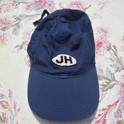Smathers & Branson Jackson Hole Needlepoint baseball hat/cap adjustable strap