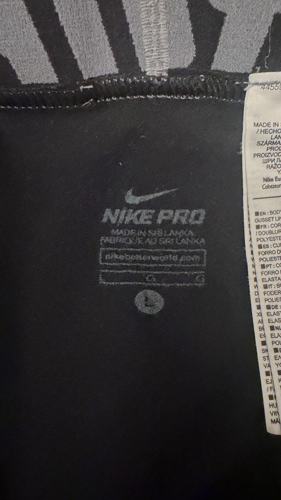 Nike Pro Hyperwarm Lite Black Compression Base La… - image 5