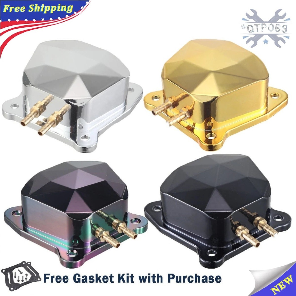 Diamond Shaped Valve Cover For GX200 Clone Predator 212cc Non-Hemi