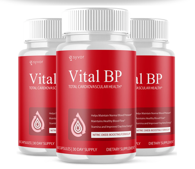 #ad 3 Pack Vital BP Advanced Blood Support Vitamin Formula VitalBP 180 Capsules $34.99