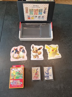 Pokémon Stamp Box Japan - Komplett - Inkl. Deck & Postkarten