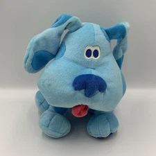 Vintage 1998 Blue’s Clues Bean Bag Plush Toy Nick Jr. Viacom Stuffed Animal Dog