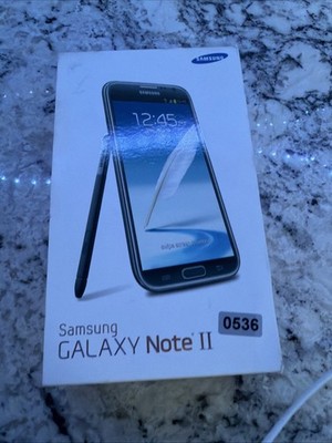 Samsung Galaxy Note II 16GB Black Smartphone Not Working T Mobile