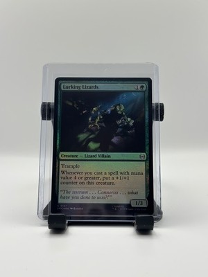 MTG, Lurking Lizards FOIL $3 ORDER MIN 107 NM Marvel's Spider-Man Foil