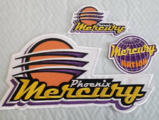 WNBA Phoenix Mercury Basketball Patch aprox 5.5x11.25" plus 2