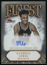 2024/25 Topps Finest MAXWELL LEWIS 