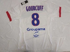 adidas Olympique Lyon 12/13 Home Jersey #8 Gourcuff M Unused White/Red/Blue