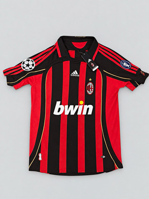 adidas AC Milan Heimtrikot Kaka #22 Rot/Schwarz Kurzarm Neu mit Etikett Gr.S