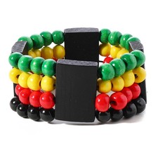 Juneteenth Bracelet for Women Men African Charm bracelet green Beaded Bracelet L