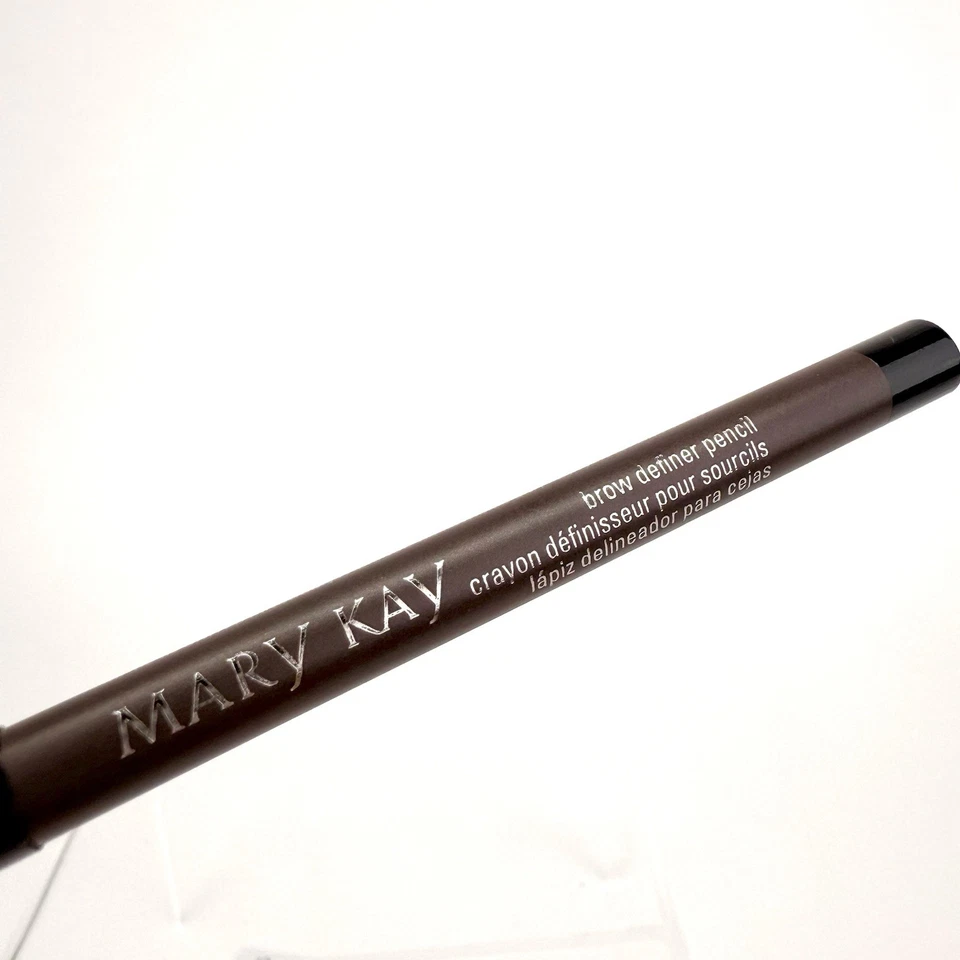 Mary Kay BRUNETTE Eyebrow Brow Definer Wood Pencil 034731 NEW In Black Pink Box - Image 3 of 4