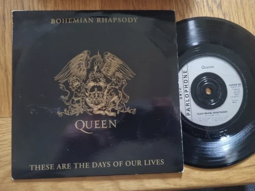 Queen - Bohemian Rhapsody / These Are The Days Of Our Lives 7" Parlophone