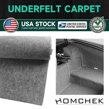 3MX2M Mid-gray Thick 3mm Subwoofer Speaker Felt Fabric Carpet Craft Auto Liner
