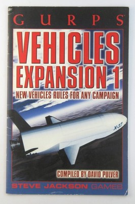 GURPS RPG Vehicles Expansion 1 David Pulver  SJG
