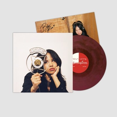 SIGNED Baby Rose - YEARNALISM Brown Pink Splash Vertigo Vinyl LP /300 PRESALE 