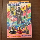 Figure Vintage Robot LIVEMAN HERO SET coincase Power Rangers Globo Taiwan Black