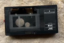 JVC C-P7U PlayPak Motorized VHS-C To VHS Converter Cassette Adapter SVHS
