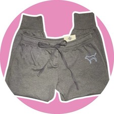 Victoria s Secret PINK Slim Slouch Crop Fit Sweatpants Small NWT VTG 2010 Y2K