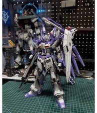 GK MG1/100 Hi-V Gundam Custom Built Model Kit with Mecha Launcher Included UK