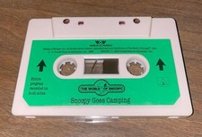 Worlds of Wonder Talking Snoopy Snoopy's Talent Show Cassette Tape