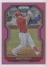 2021 Panini Prizm Tier II Pink Prizm Mike Trout #173 10j2