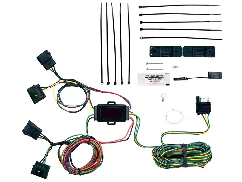 Kit de arnés de cableado de luz Blue Ox Bx88287 Ez se adapta a 04 14 bordes se adapta a F 150 Foto 4 de 4