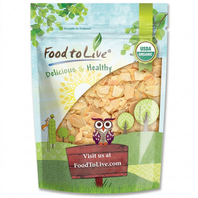 Organic Toasted and Salted Blanched Sliced Almonds -  by Food to Live
