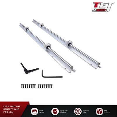 4Pcs SBR16UU Bearing Blocks with 2Pcs SBR16-1500mm Linear Guide Rails