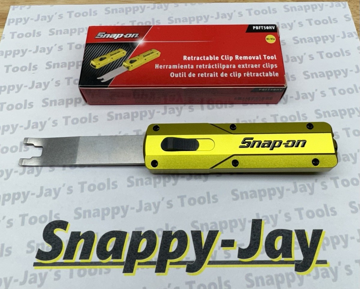 Snap-on Tools NEW HI VIZ Retractable OTF Trim Clip Removal Tool