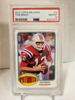 Tom Brady 2013 Topps Archives #12 PSA GEM MINT 10