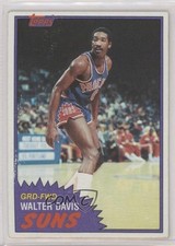 1981-82 Topps Walter Davis #33 HOF 0b5