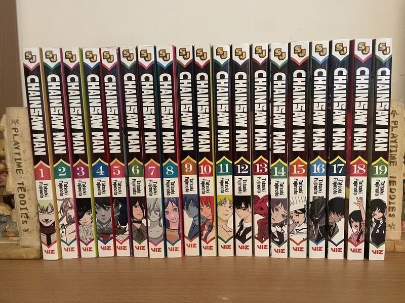 ☆ Chainsaw Man 1-19 ☆ English ☆ Tatsuki Fujimoto ☆ Minor Wear ☆ $10.5 EACH ☆