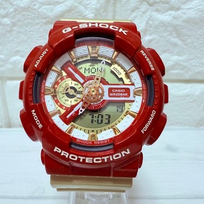 G-SHOCK GA-110CSレッド ゴールドアイアンマンカラー s-l400.jpg