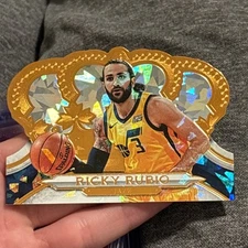 2018-19 Panini Crown Royale Crystal /99 Ricky Rubio #19 Jazz-Timberwolves