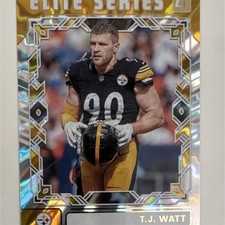 Panini 2025 Donruss T.J. Watt The Elite Series Insert #TES-TWA Steelers