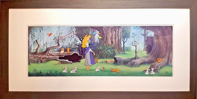 眠れる森の美女 ブライアー・ローズ　ビンテージセル画 🟢 Disney Sleeping Beauty Limited Ed Hand Painted cel Briar Rose