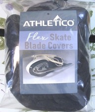 Athletico Flex Skate Blade Covers Black Size Large New