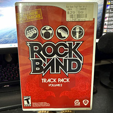 EA Rock Band Track Pack Volume 2 Nintendo Wii Music Game Manual T NTSC-U/C