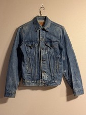 Vintage 80s Levi  s 70505 Type 3 Denim Trucker Jacket Made In USA Size 36L