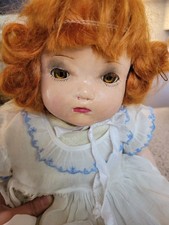 Horsman 1930s 21" Composition Baby Doll With Cry Box