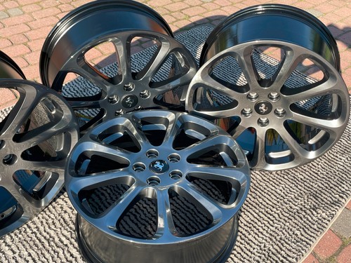MASERATI QUATTROPORTE OEM BBS ALLOYS 19" 193840/RD213 & 193841/RD214 - black - Picture 7 of 14
