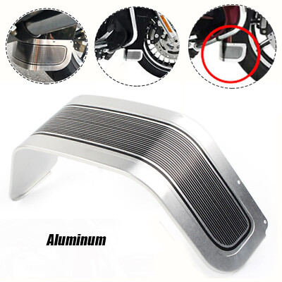 Chrome Front Fender Trim Skirt For Harley Softail Heritage Classic