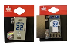 Los Angeles Dodgers Clayton Kershaw Locker Door Label Pin Aminco