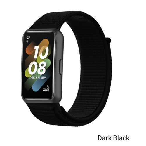 Nylon Armband Band Loop gewebt Sport Ersatz für Huawei Band 7 Smartwatch - Bild 20 von 27