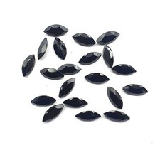 Natural Black Spinel Marquise Cut Loose Gemstone lot 21 Pcs 6 12 MM 42 CT