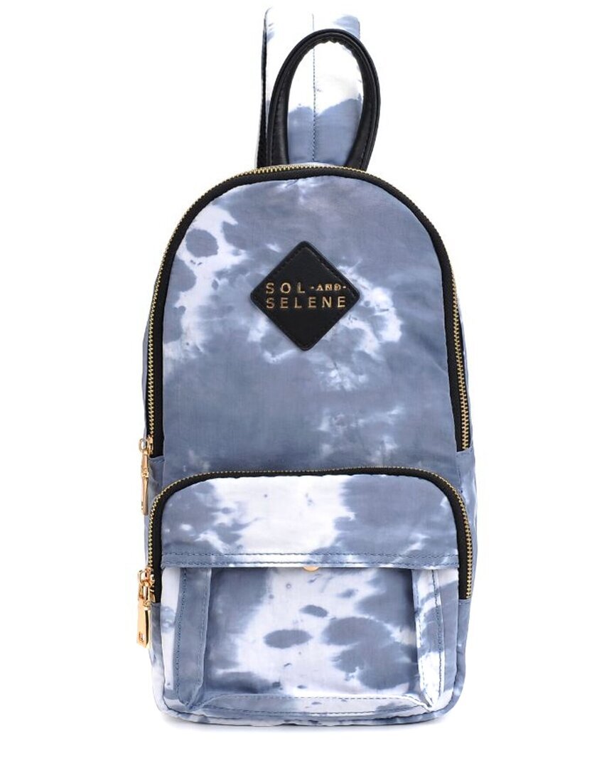 Женский рюкзак-слинг Sol And Selene Hustle серого цвета