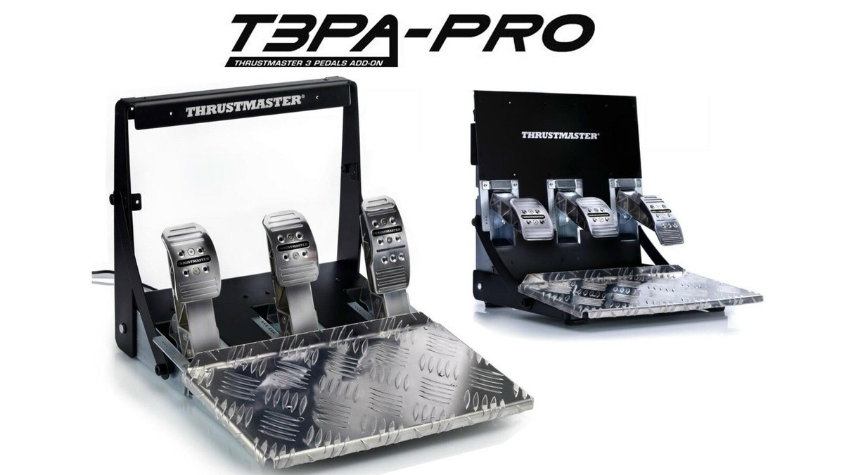 Thrustmaster T3PA-Pro with Ricmotec load Cell brake mod Open