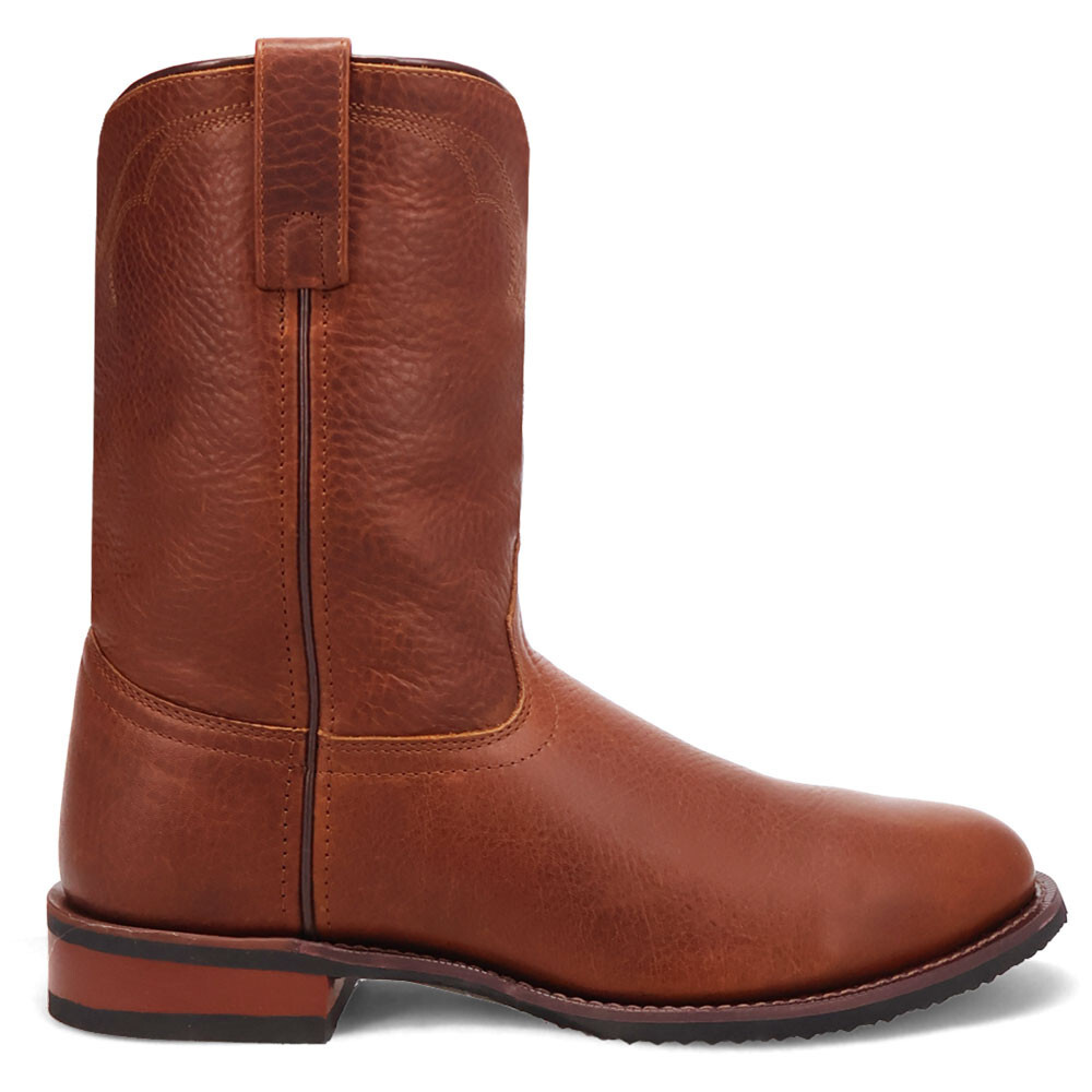 Botas De Cuero Para Mujer Laredo Vaughn Tan Con Tacón Para Caminar